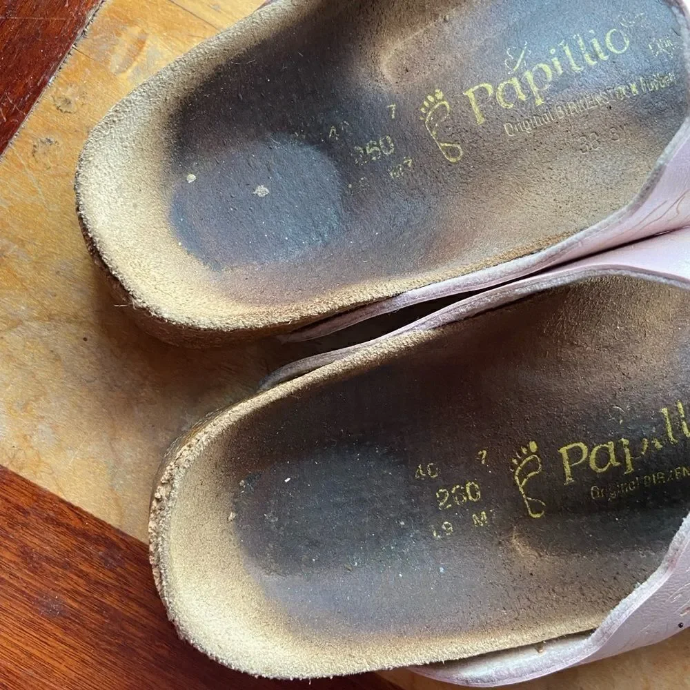 Birkenstock Papillio Size 40 Pink Summer Sandals